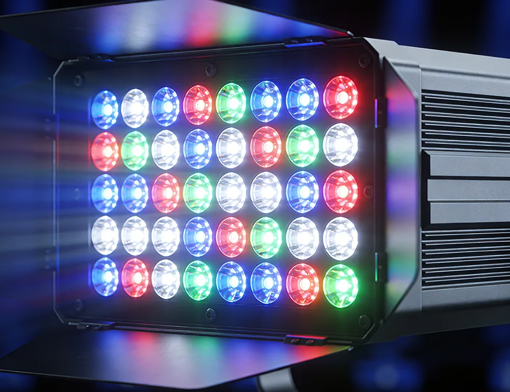 LED Pixel Strobe Stage Light eelised.
